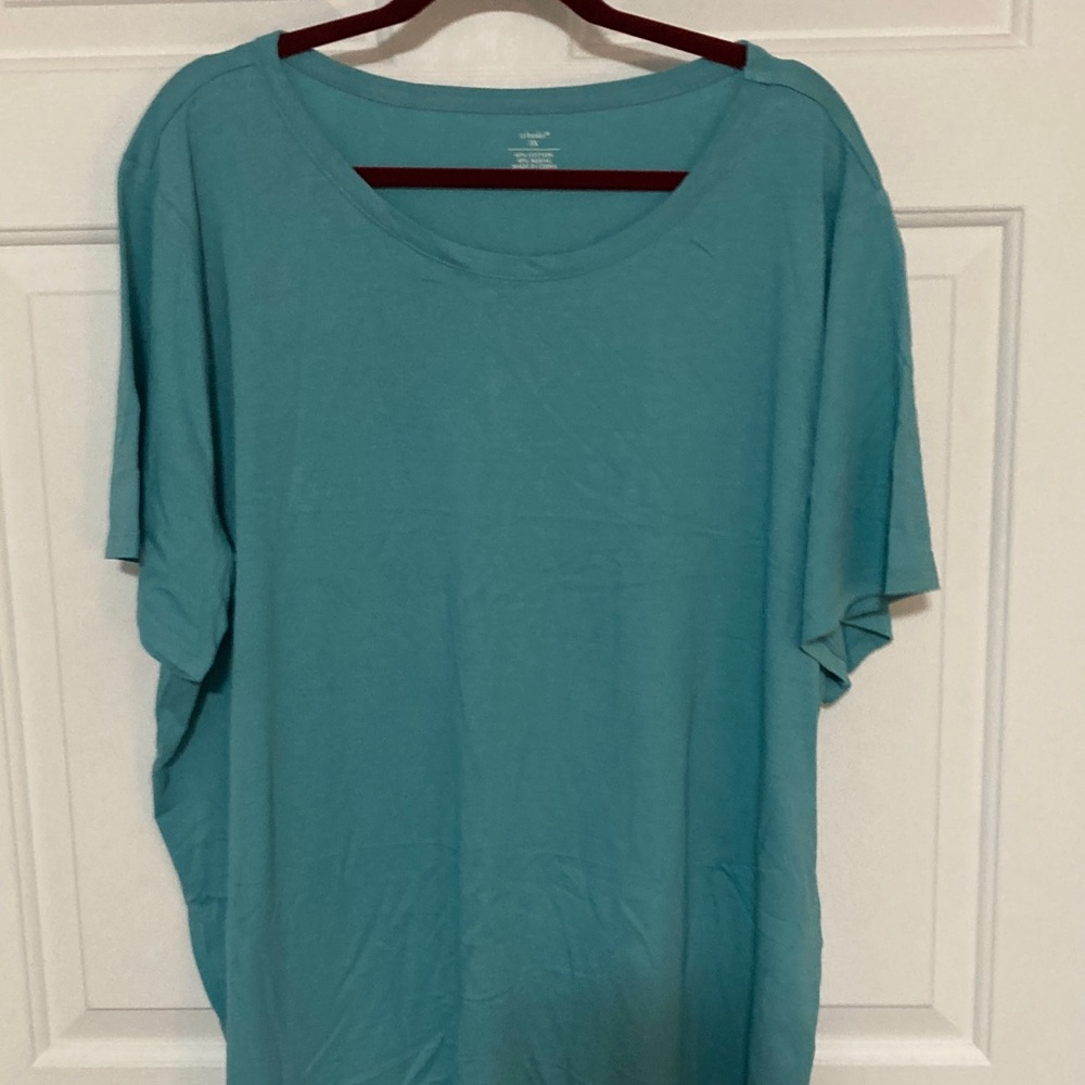 Teal Top and Polka Dot Pajama/Loungewear Set - Picture 2 of 8